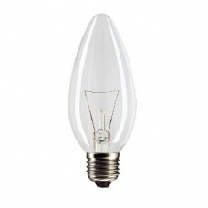 Лампа В-35 свеча прозрачная 40W Е14, PHILIPS (Филипс)